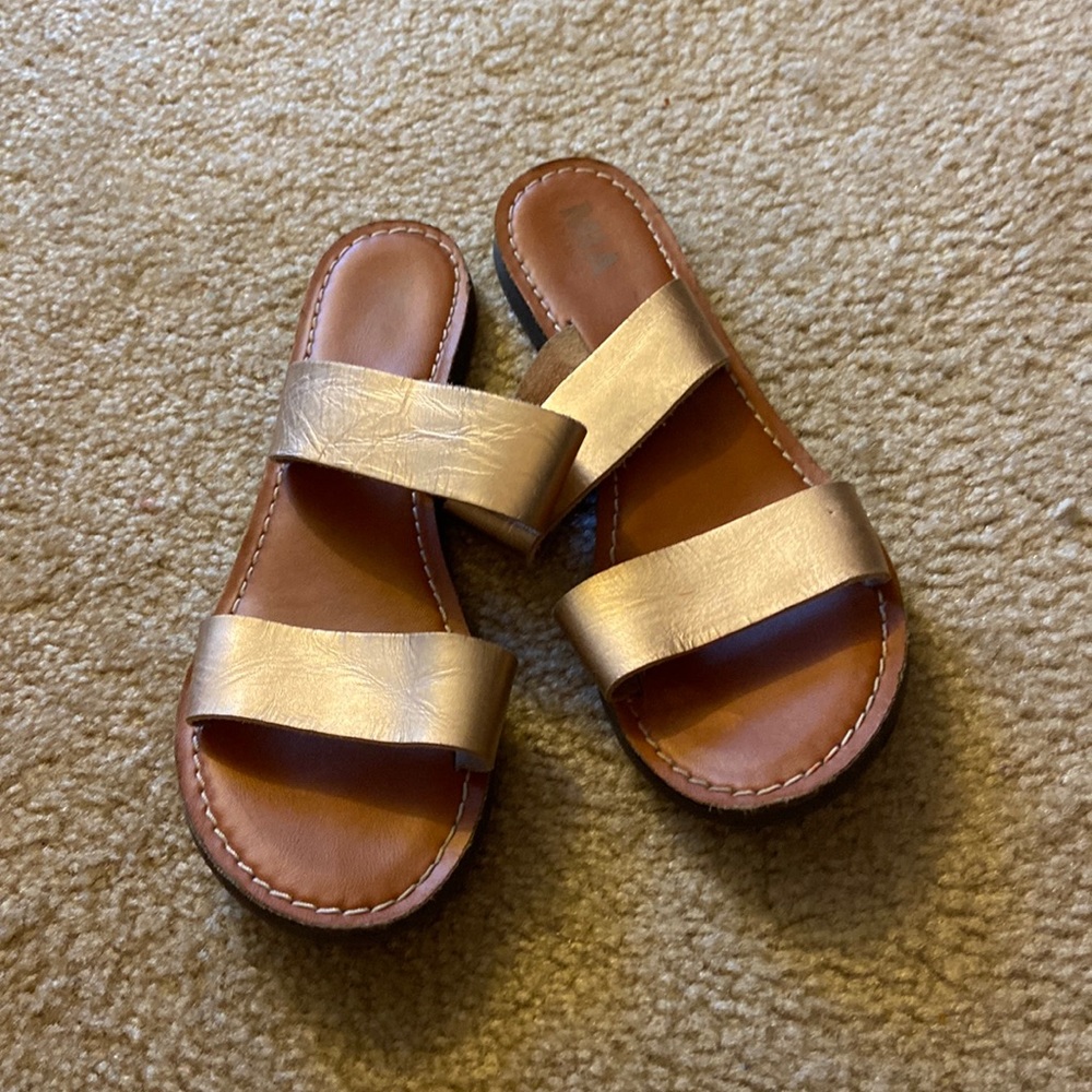 Rose Gold Sandals